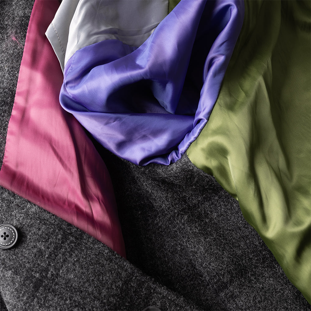 Expletives Grey Tweed Check Shacket