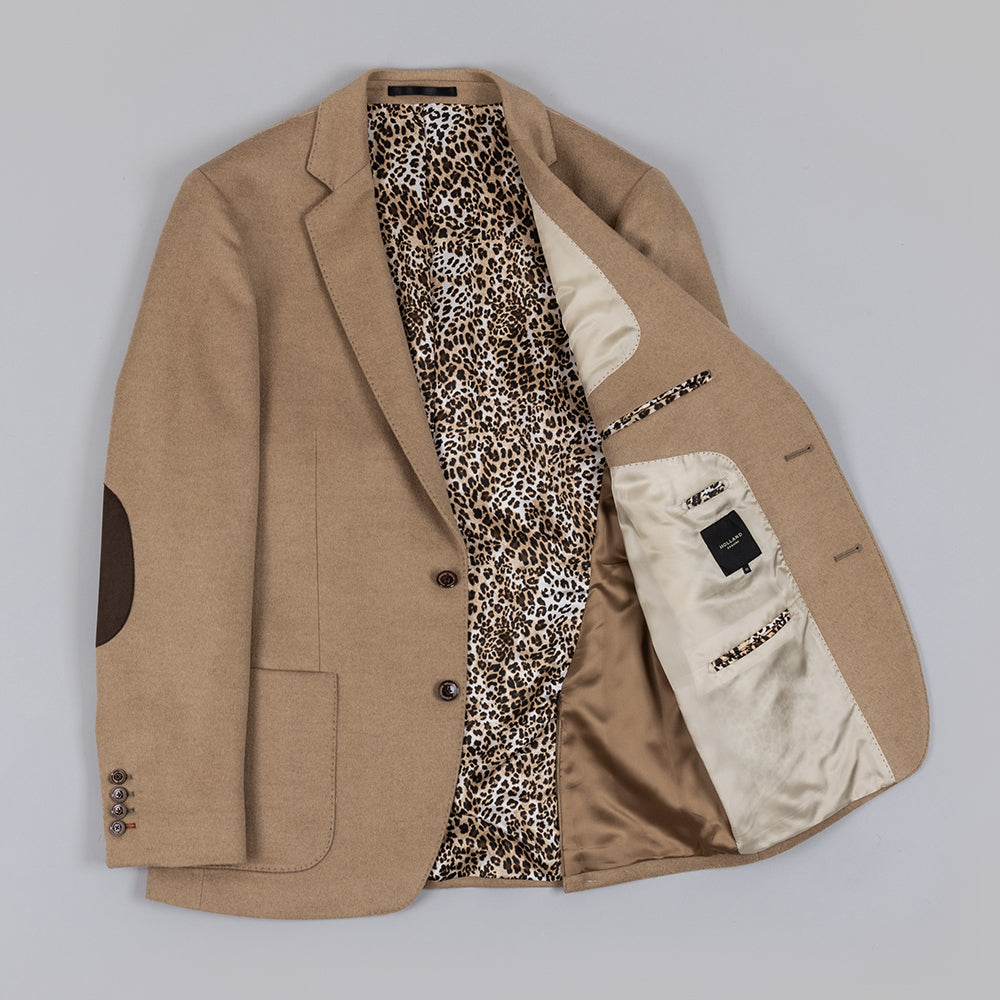 The Camel Camel Luxury Patch Pocket Blazer