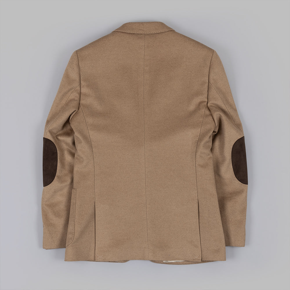 The Camel Camel Luxury Patch Pocket Blazer
