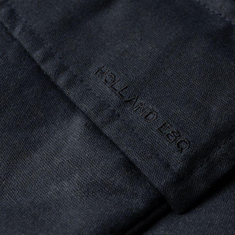 Navy Wax Field Jacket