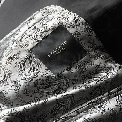 Black Velvet Jacquard Tuxedo