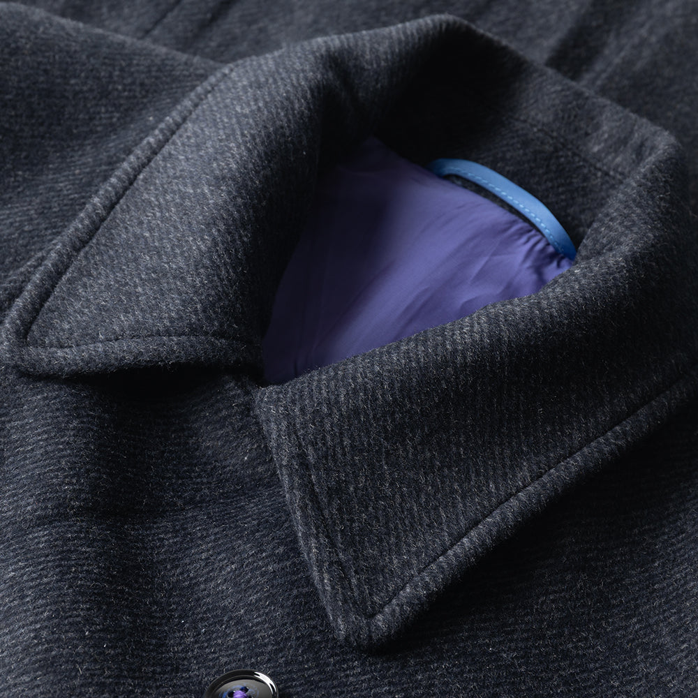 Navy Double Breasted Pea Coat