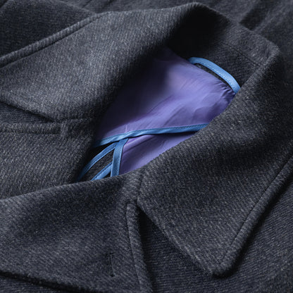 Navy Double Breasted Pea Coat