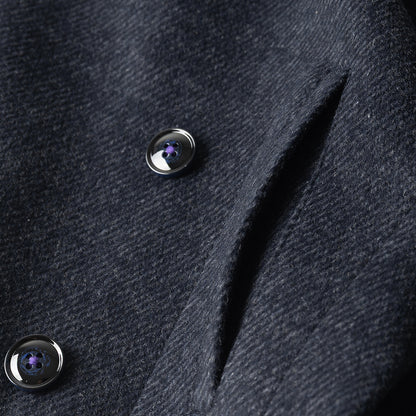 Navy Double Breasted Pea Coat