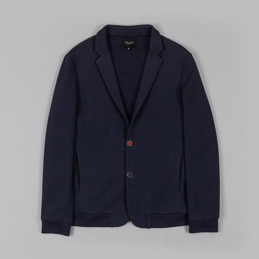The Casual Blazer in Blue Jersey
