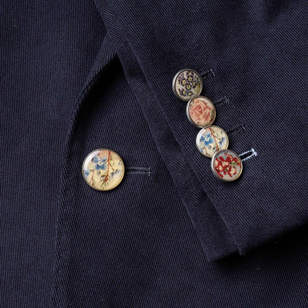 British Wild Flower Buttons