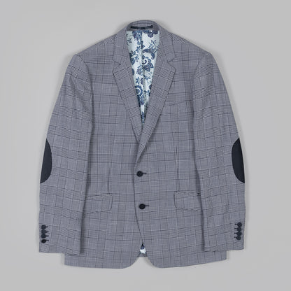 The Seersucker Navy Check Blazer