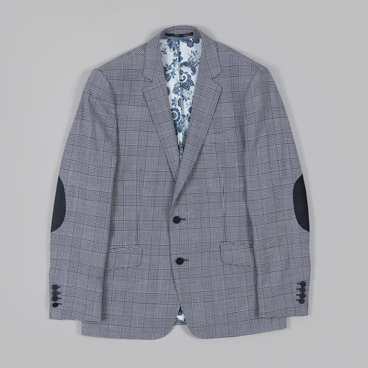 The Seersucker Navy Check Blazer