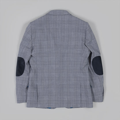 The Seersucker Navy Check Blazer