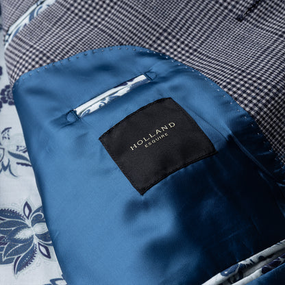 The Seersucker Navy Check Blazer