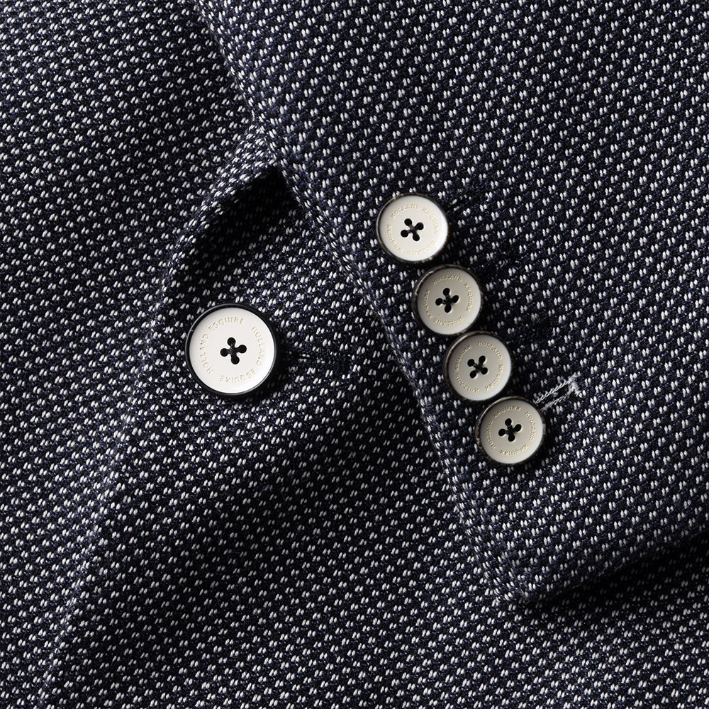 White Emamel Logo Buttons