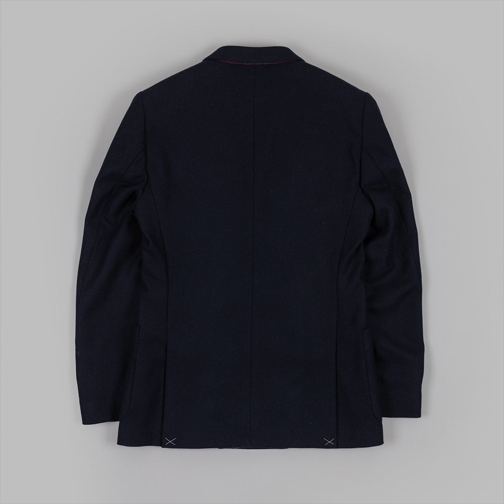 Navy Double Breasted Club Blazer