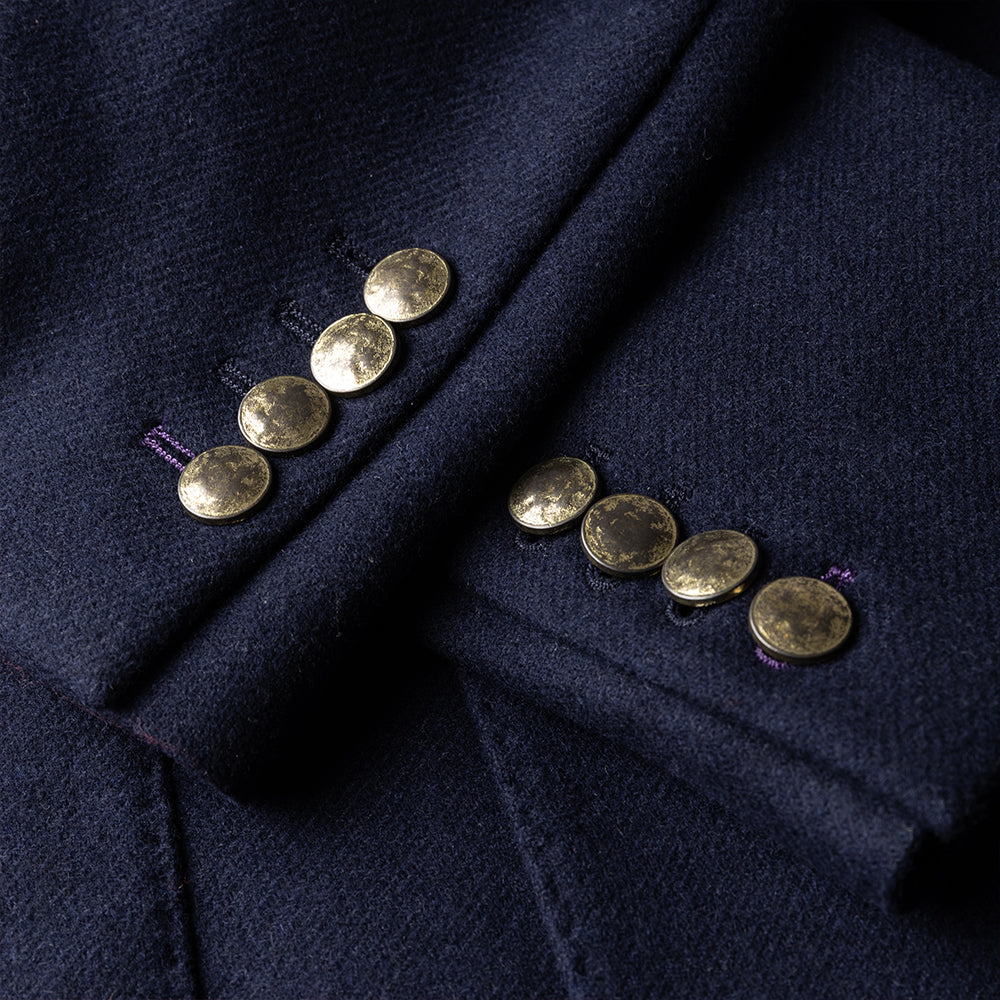 Navy Double Breasted Club Blazer