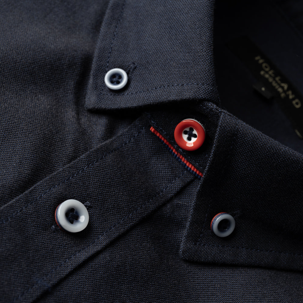 Navy Oxford shirt