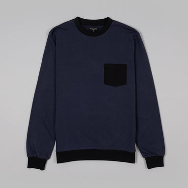 The navy Sweatshirt – Holland Esquire