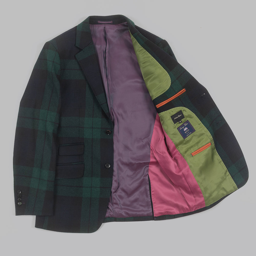 The Black Watch Blazer In British Wool