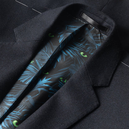 The Navy Club Blazer In Wool and Cashmere