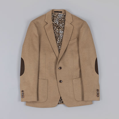 The Camel Camel Luxury Patch Pocket Blazer