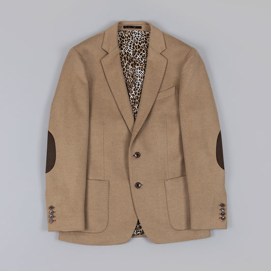The Camel Camel Luxury Patch Pocket Blazer