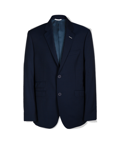 3 Piece Suit in Navy Panama - Holland Esquire