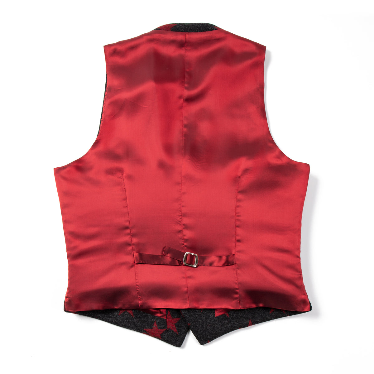 Star Waistcoat charcoal