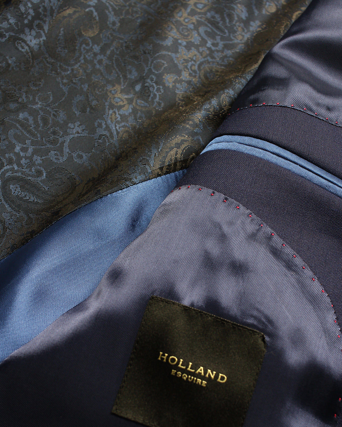 3 Piece Suit in Royal Panama - Holland Esquire
